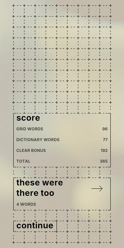 A finished Leblebi puzzle and its points